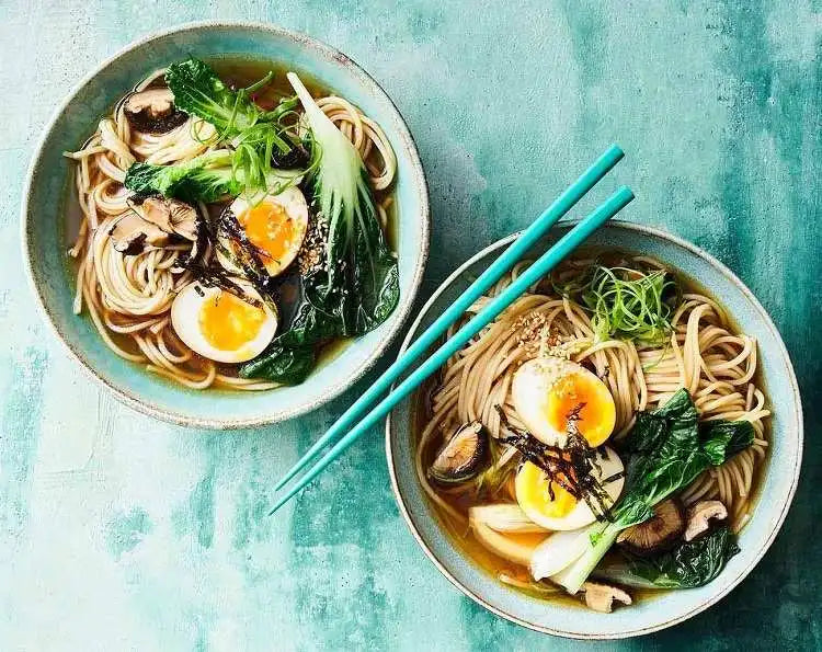 La meilleure recette de Beauty Food avec des ramen et chou pakchoi